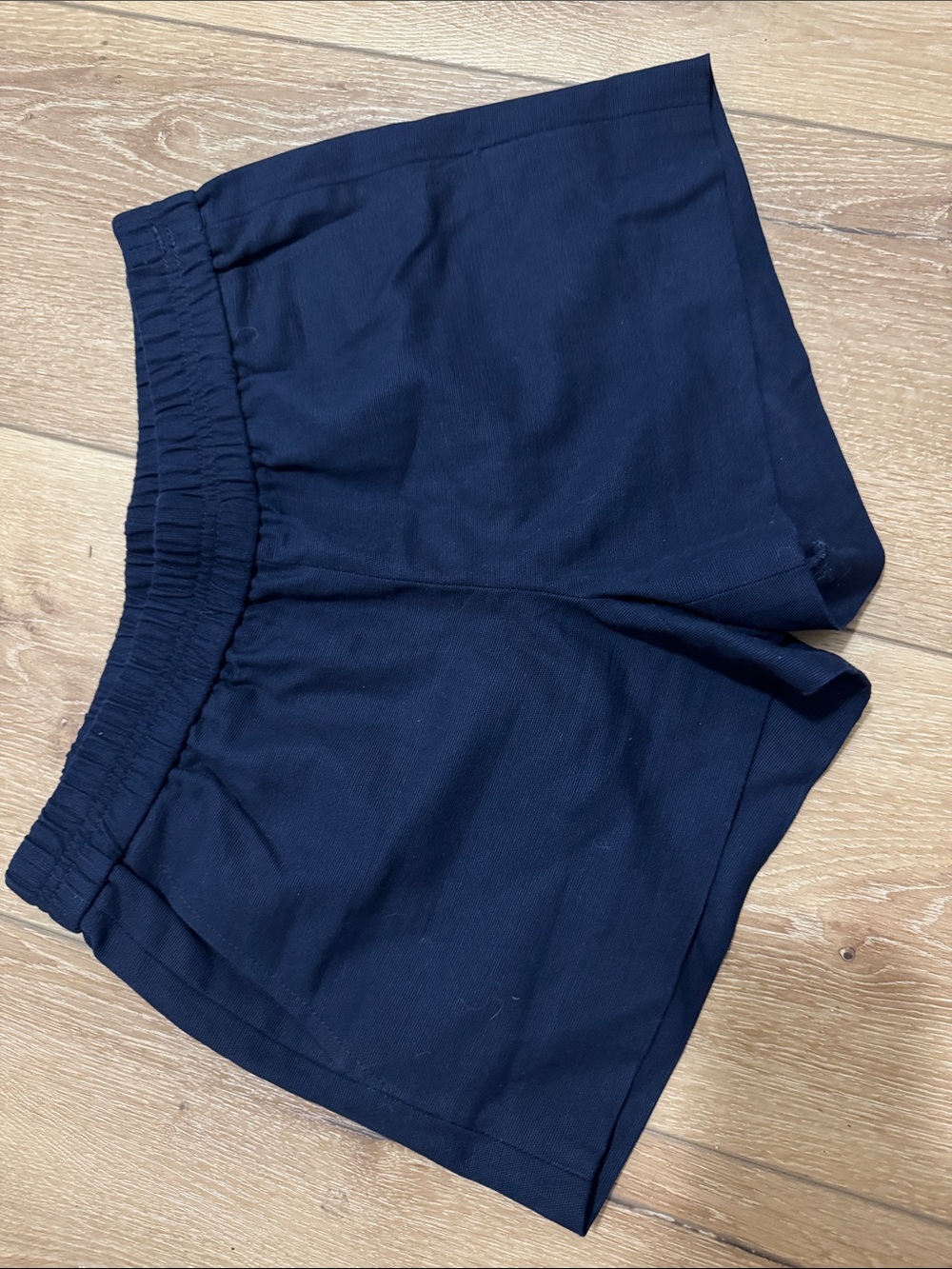 J. Crew Navy Elastic-Waist Pull-On Shorts